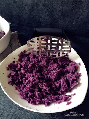 紫薯糕简单版的做法 步骤2