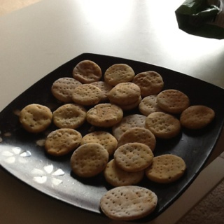 无糖芝麻苏打饼干