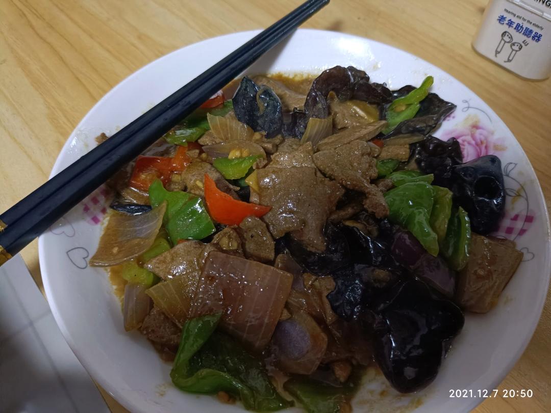 爽滑鲜嫩的【爆炒猪肝】不柴不粉无腥味！