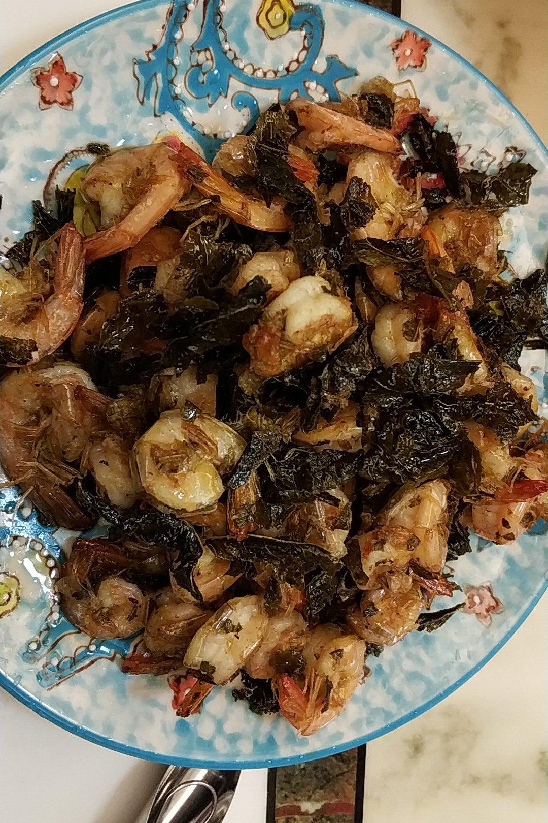 茶叶虾