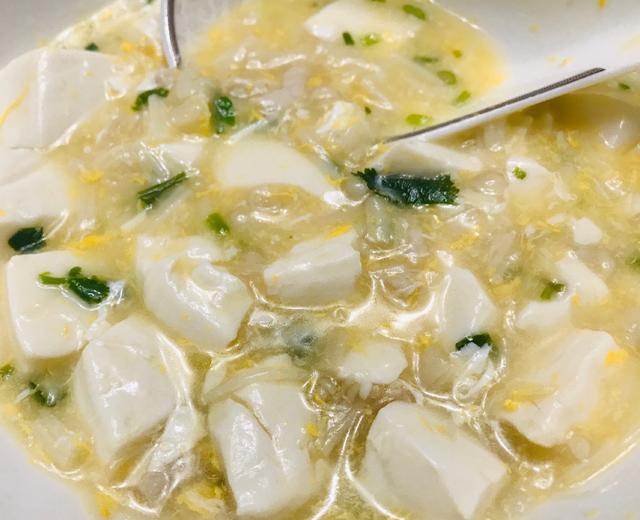 鲜美豆腐羹的做法