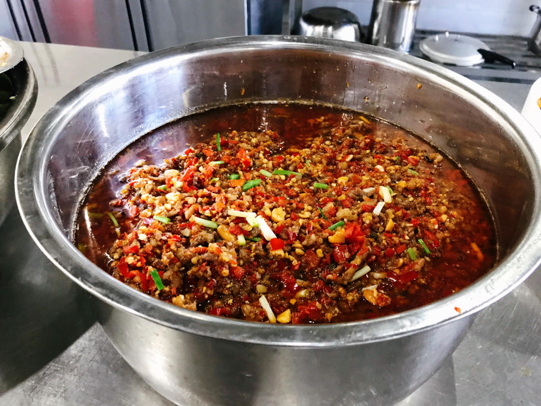 酸豆角炒肉末