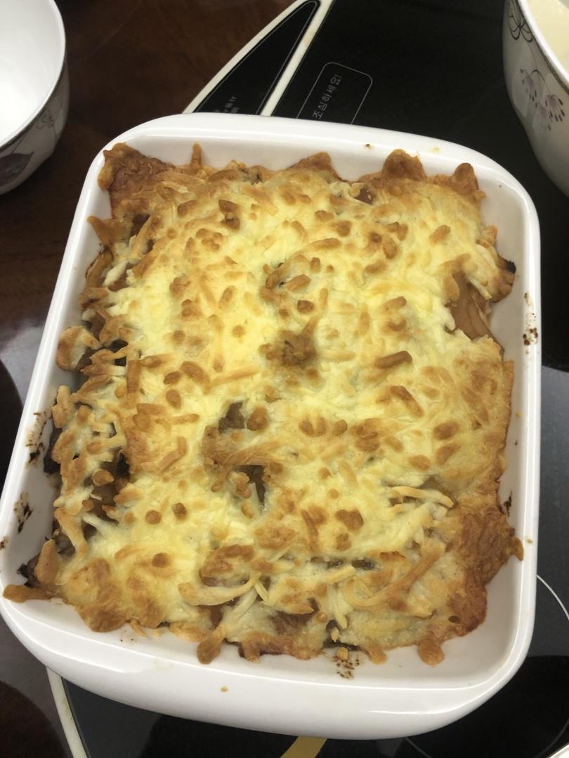 番茄鸡肉浓情焗饭【两人份】