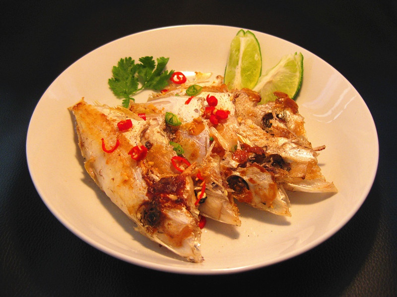 felicia做的干煎剥皮鱼仔