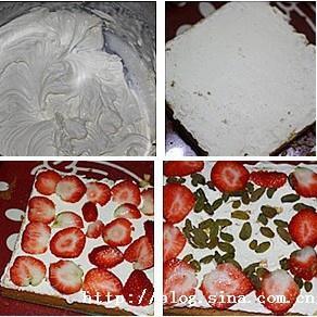 草莓生日蛋糕的做法 步骤2