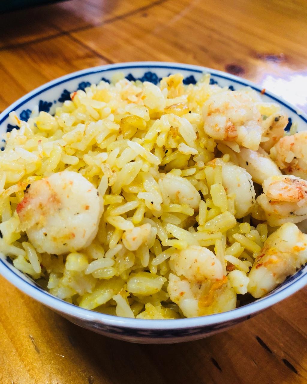 虾仁蛋炒饭