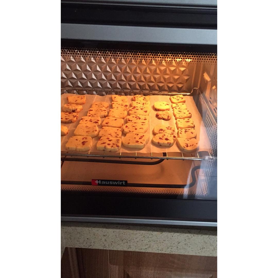 低糖少油版蔓越莓饼干