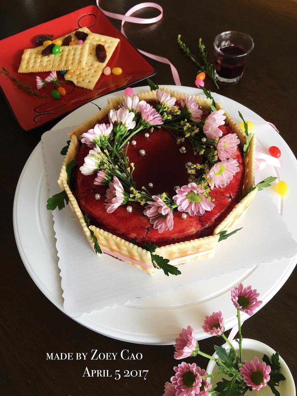 甜点装饰技巧之鲜花装饰(技术贴)