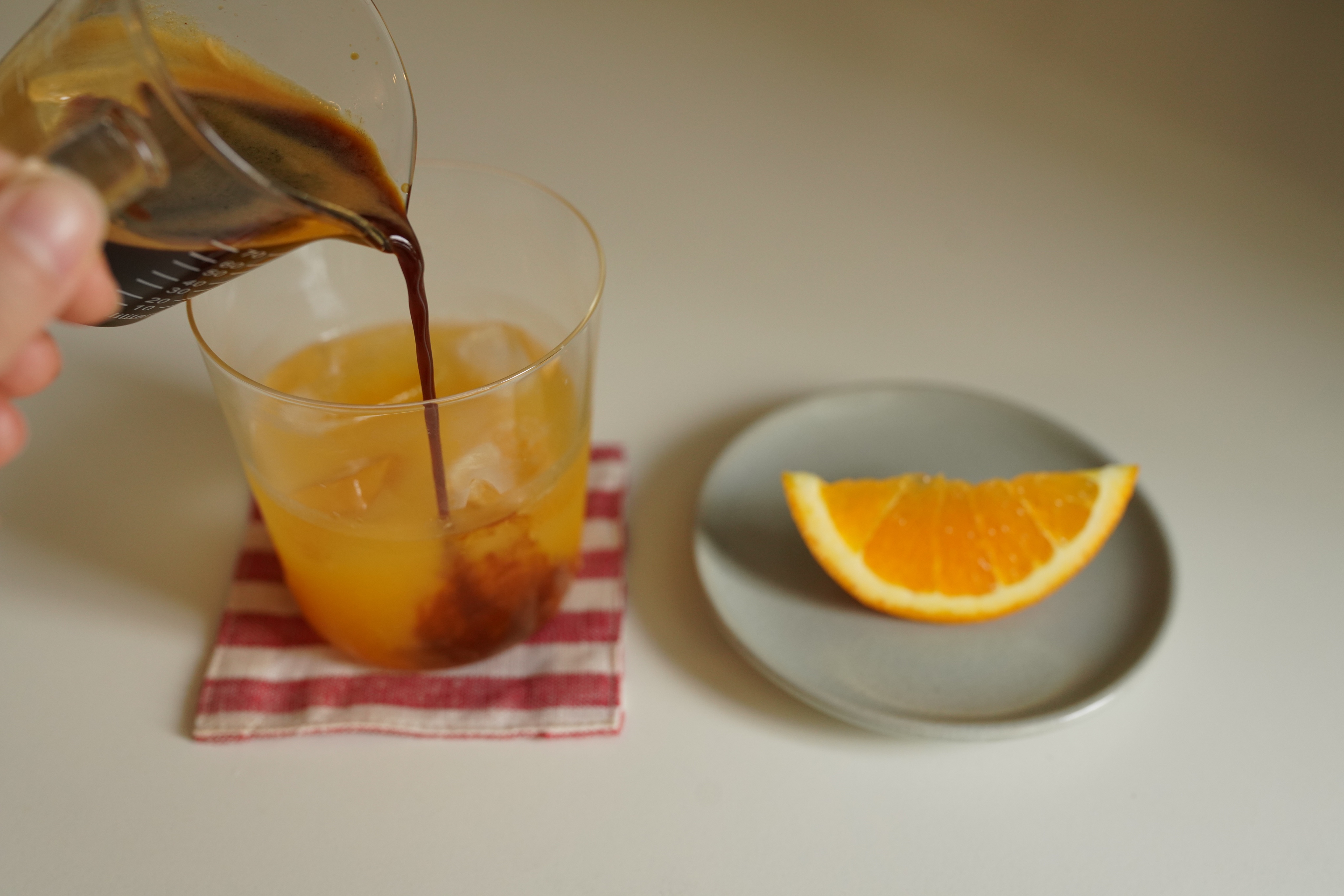 橙汁冰美式🍊的做法