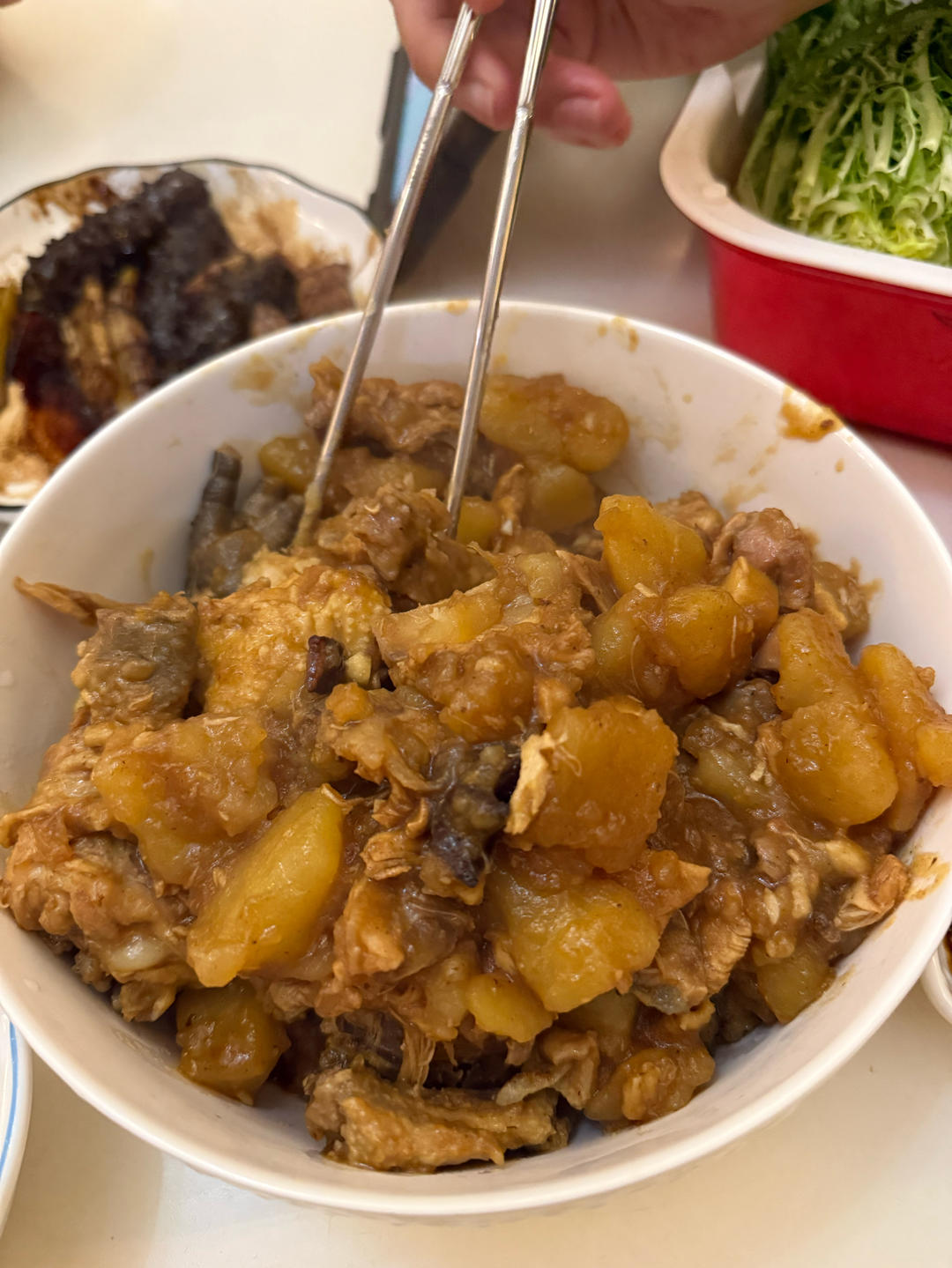 小鸡炖蘑菇