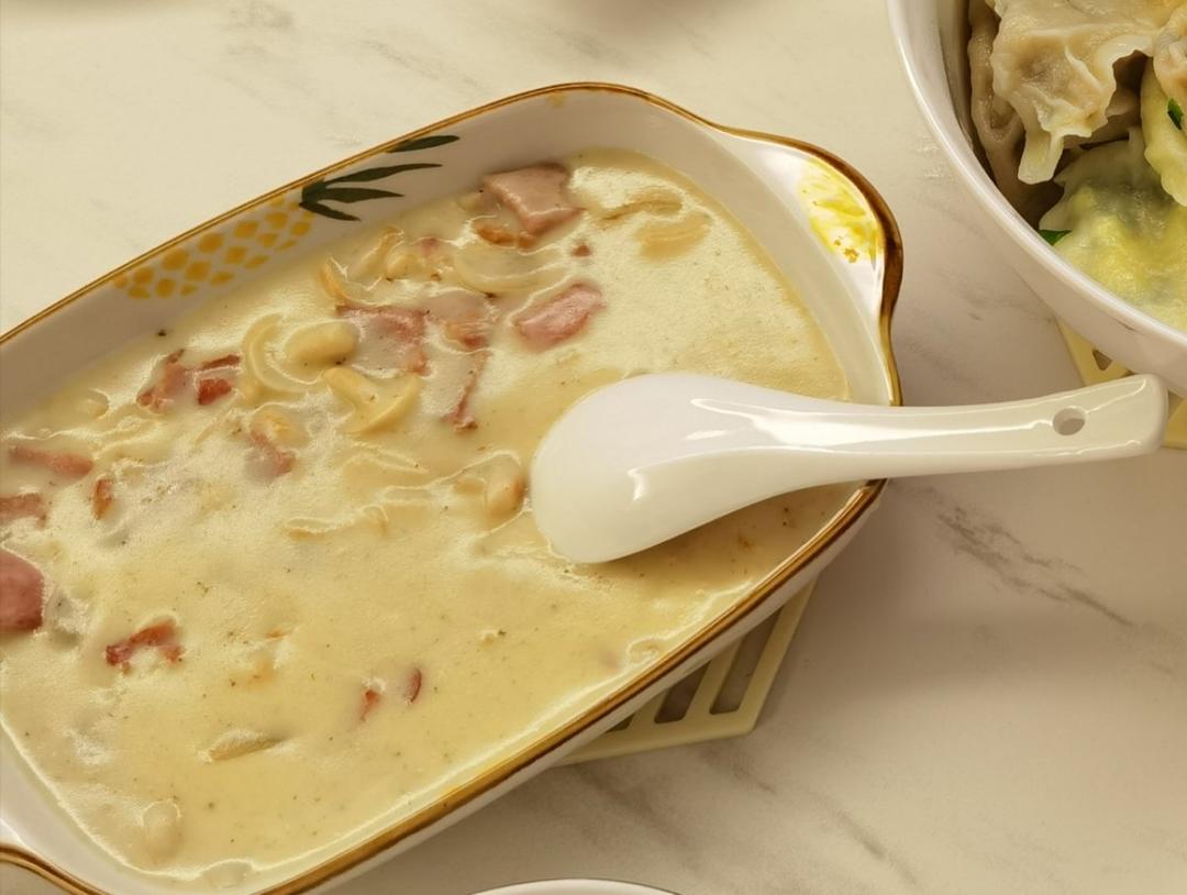 奶油蘑菇汤（完美比例版）