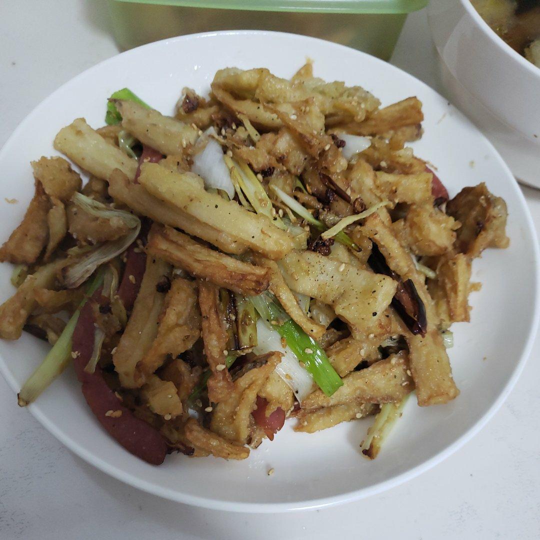 干煸藕条
