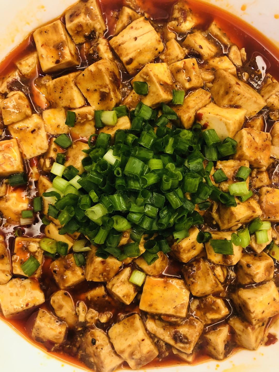 新手版麻婆豆腐的做法