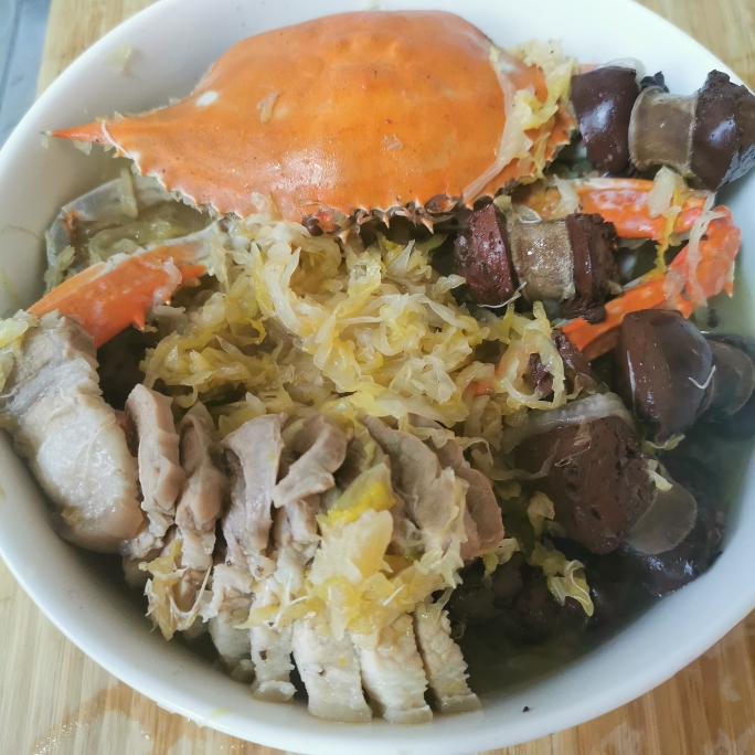 酸菜炖五花肉血肠Plus