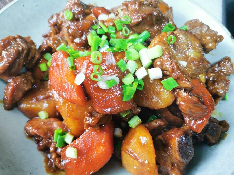 🔥巨好吃的红烧排骨炖土豆❗️懒人版轻松做拿手菜