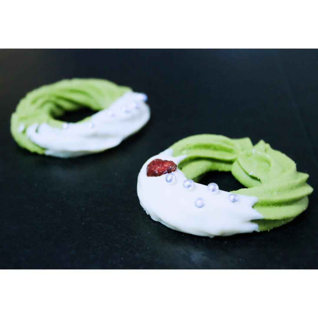 【圣诞】花环小曲奇 Christmas Wreath