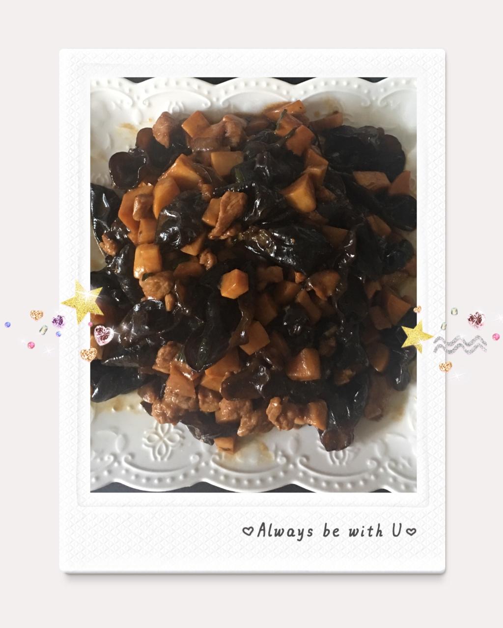 酱爆肉丁杏鲍菇