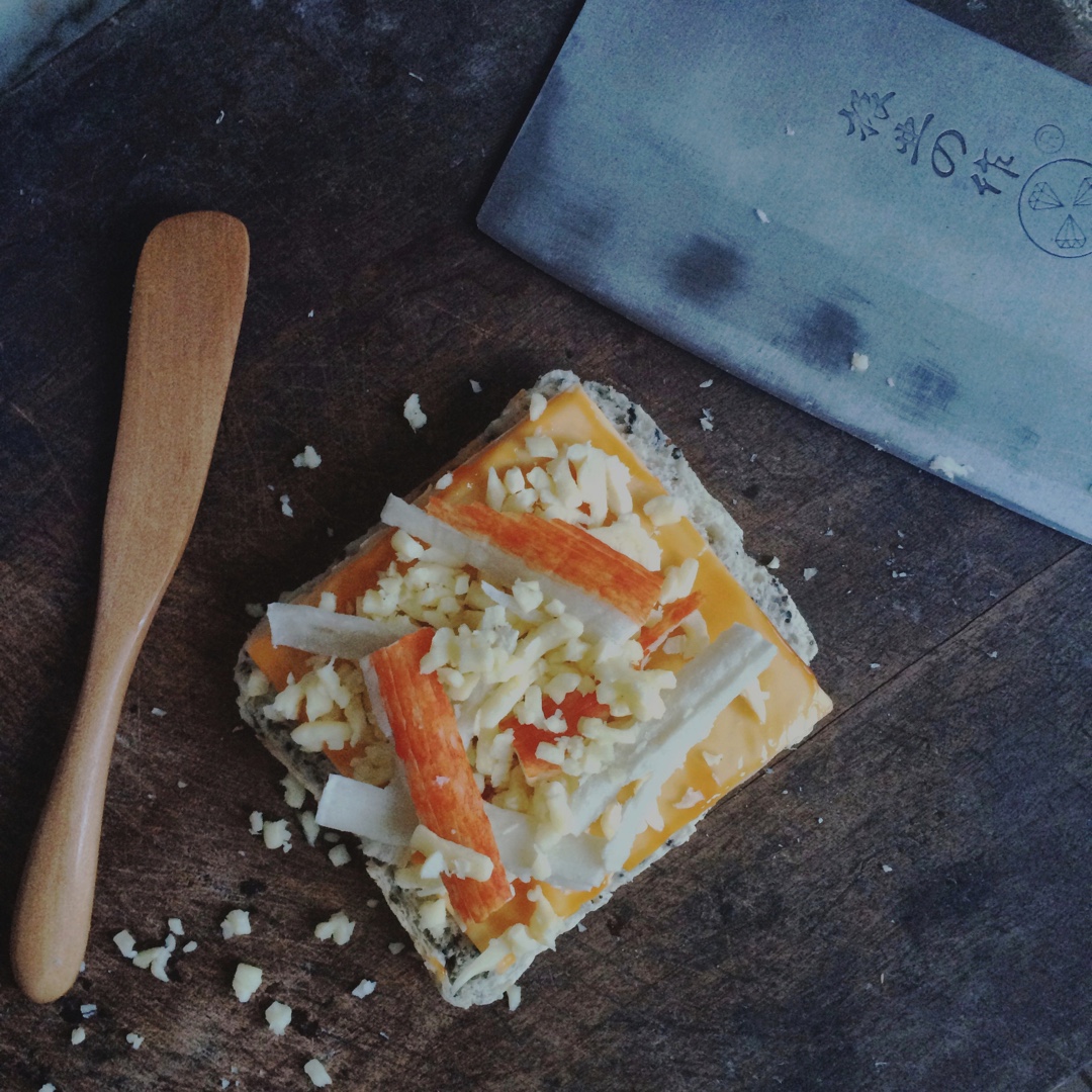 吐司太阳蛋披萨