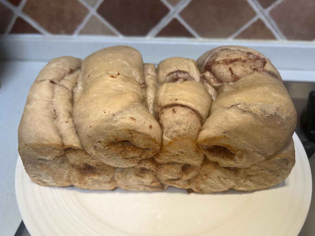 蓝莓酱面包——这个颜色你爱了吗？