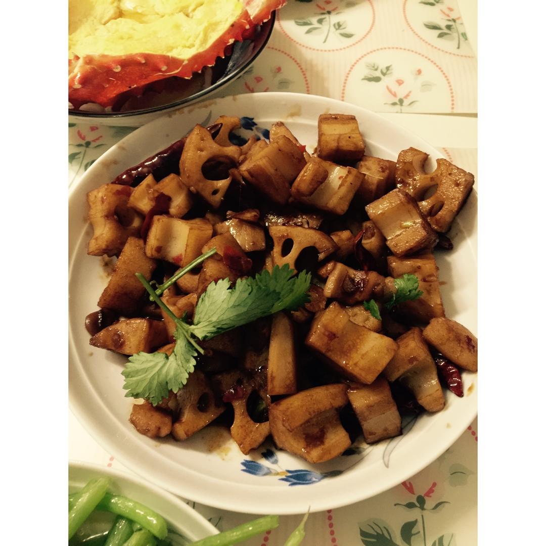 酸辣藕丁