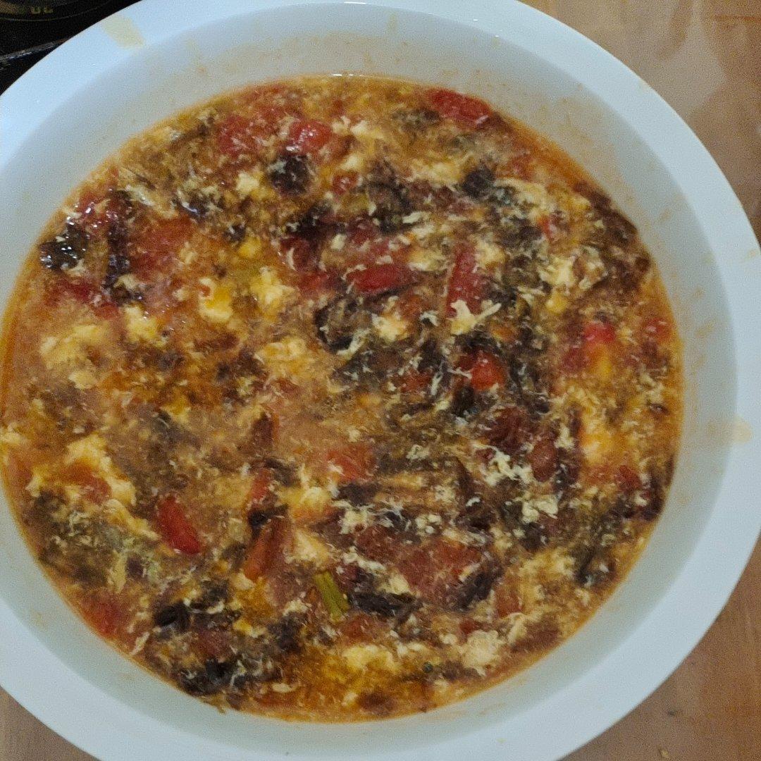 颜值与美味并存的番茄蛋花汤
