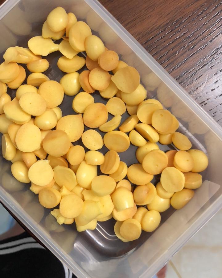 宝宝辅食系列～蛋黄溶豆