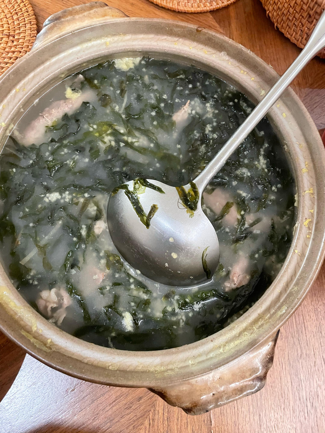 小米粥汆羊肉的做法