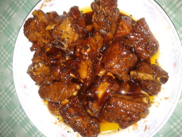 懒人版糖醋排骨