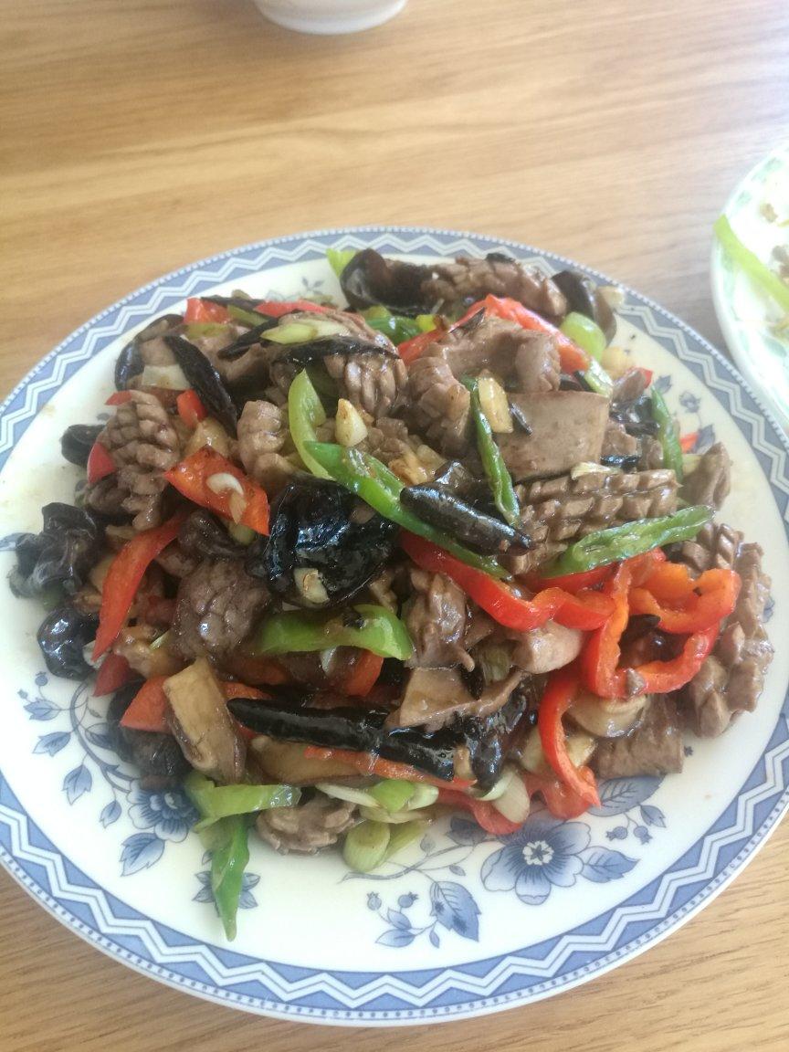 爆炒腰花