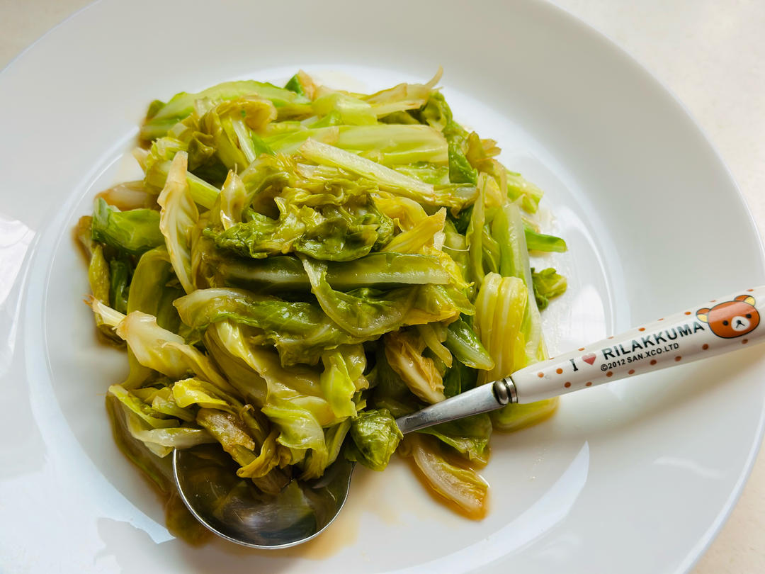 ❗拿肉都不换的手撕包菜，5分钟快手家常菜🔥