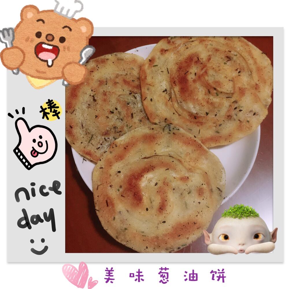 饺子皮葱油饼