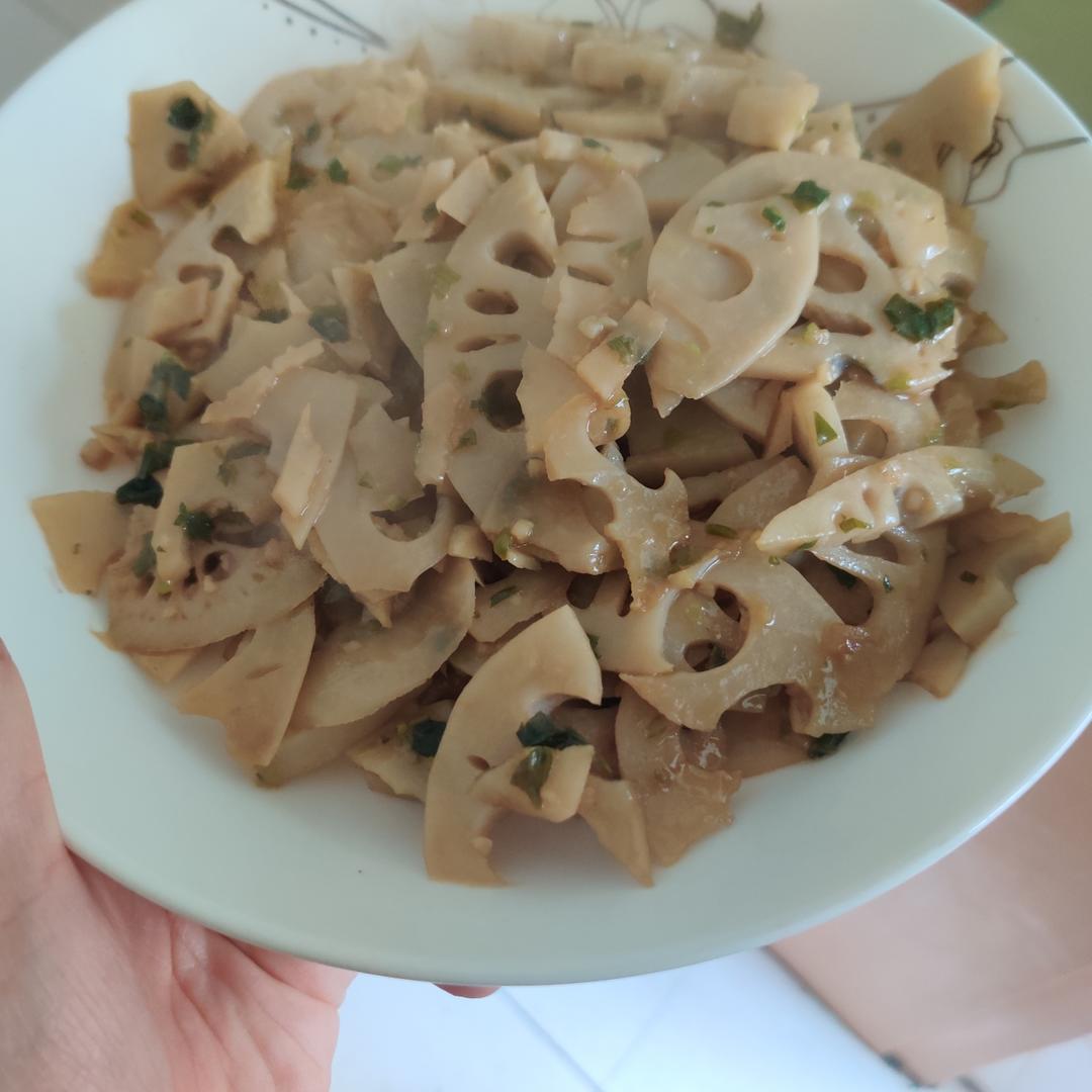 最简单味道惊艳的糖醋藕片