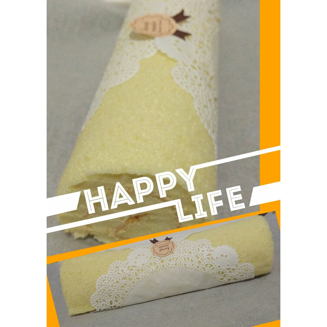 原味蛋糕卷