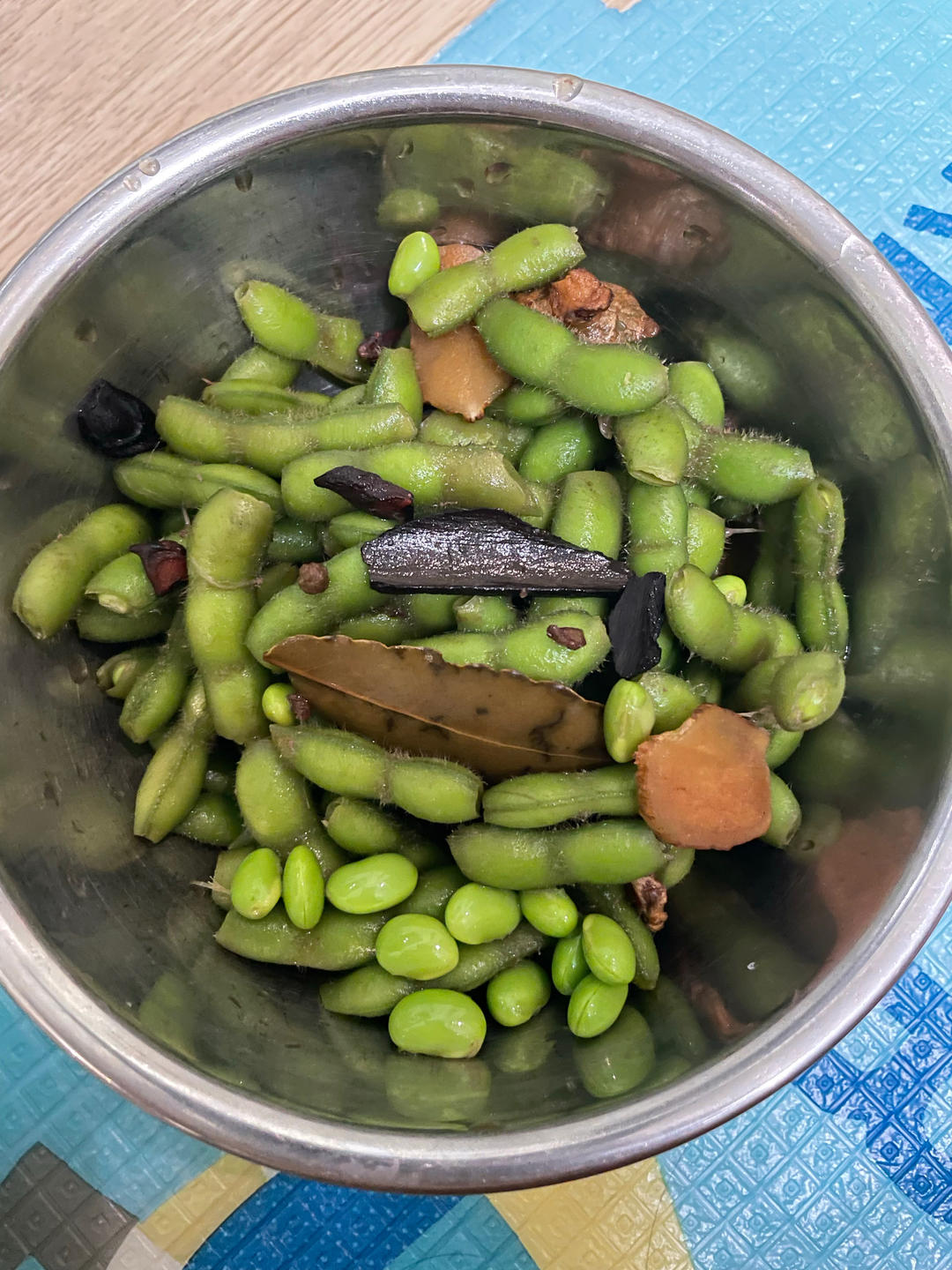 水煮毛豆（饭店口味）