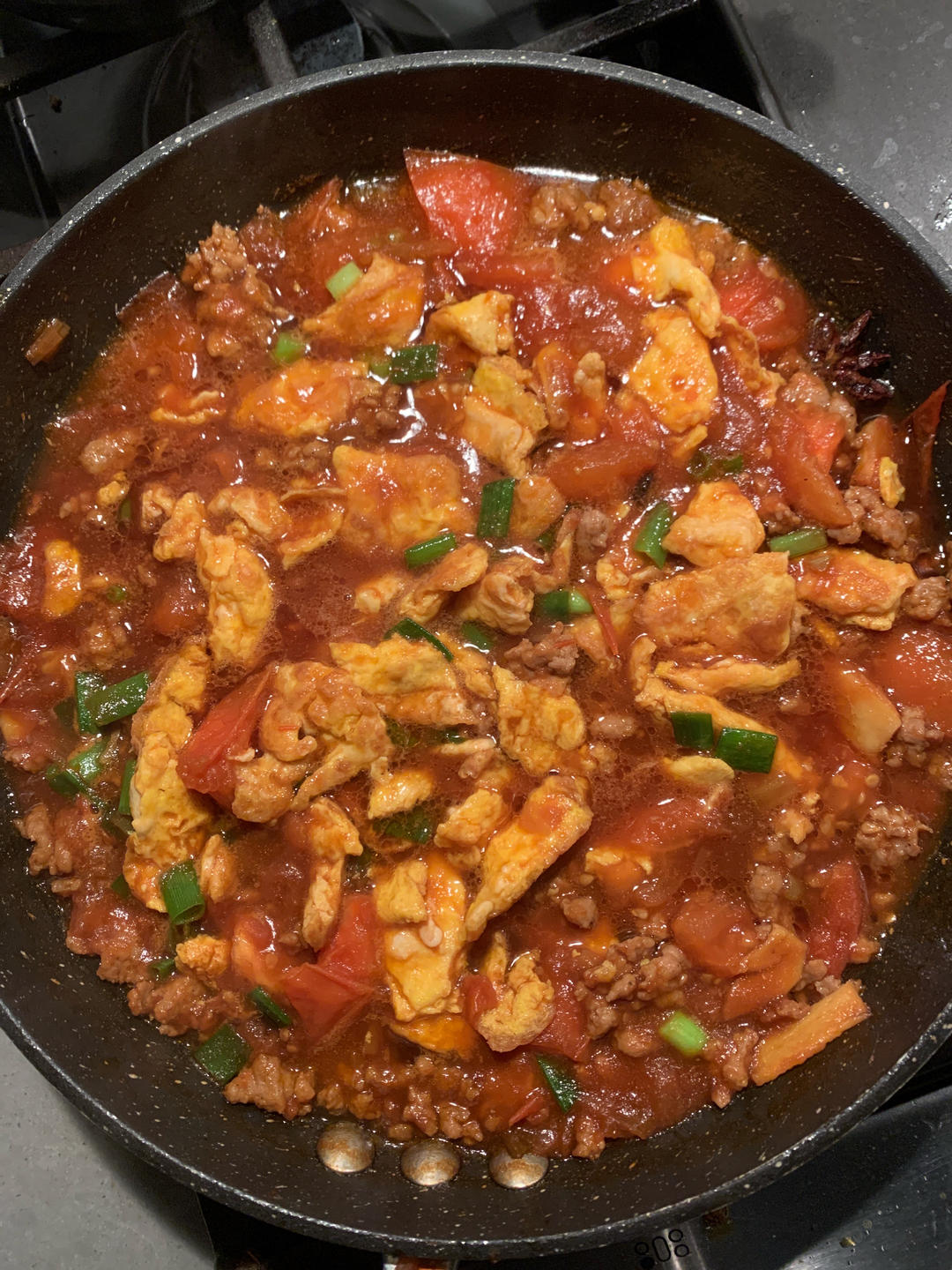 (外婆真传)西红柿打卤面