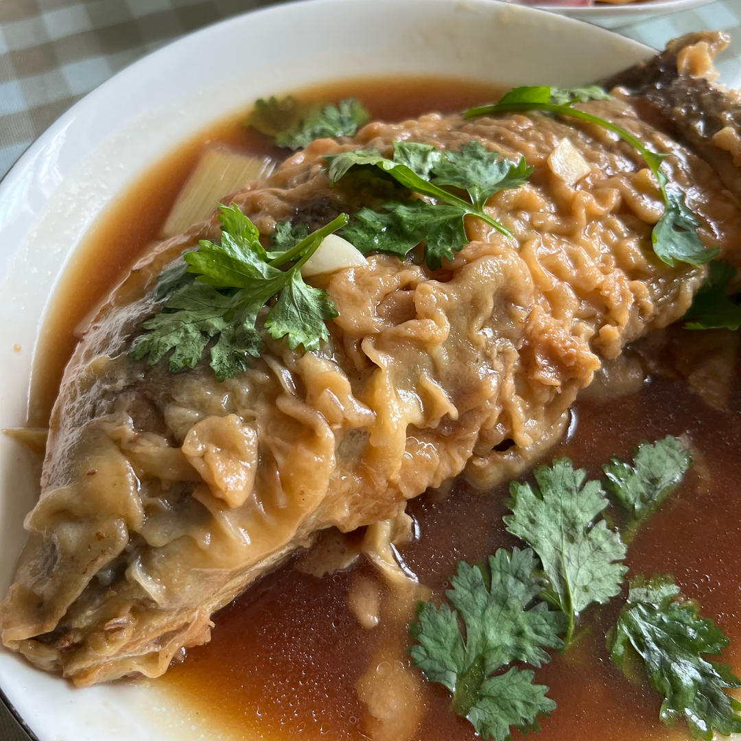 超级入味的红烧鲤鱼