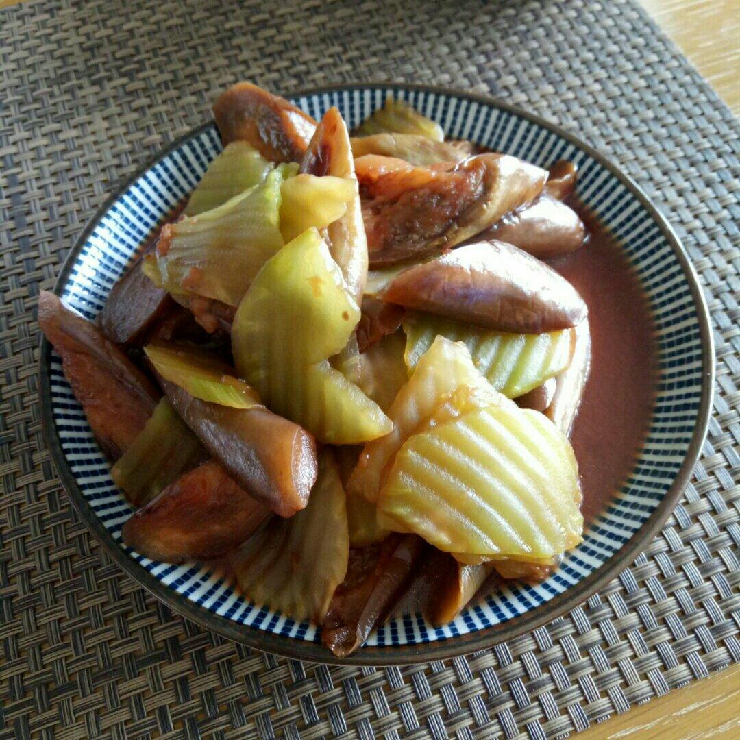 海鲜酱风味烧茄子（少油）