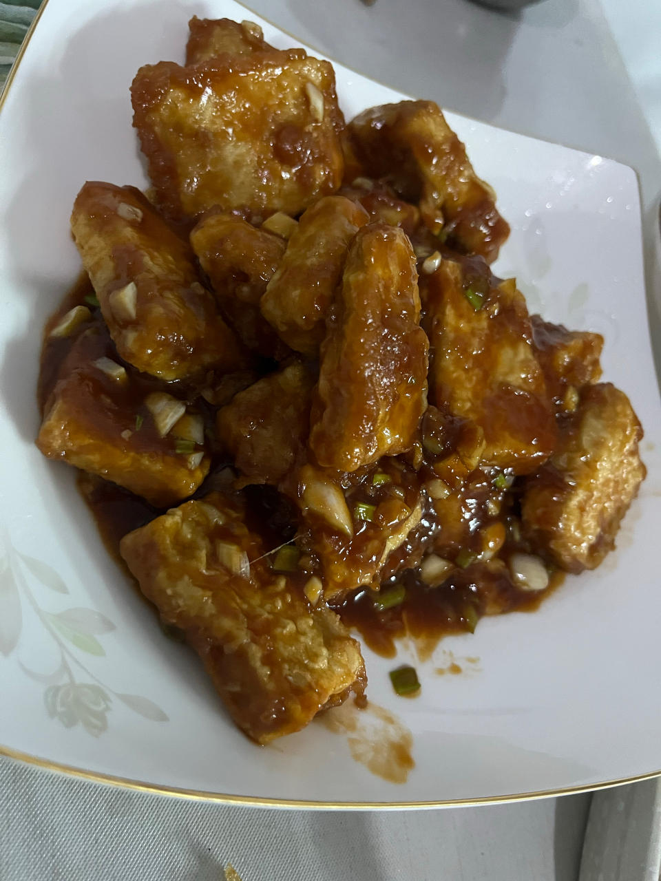 给肉都不换的糖醋豆腐‼️外脆里嫩，巨下饭‼️