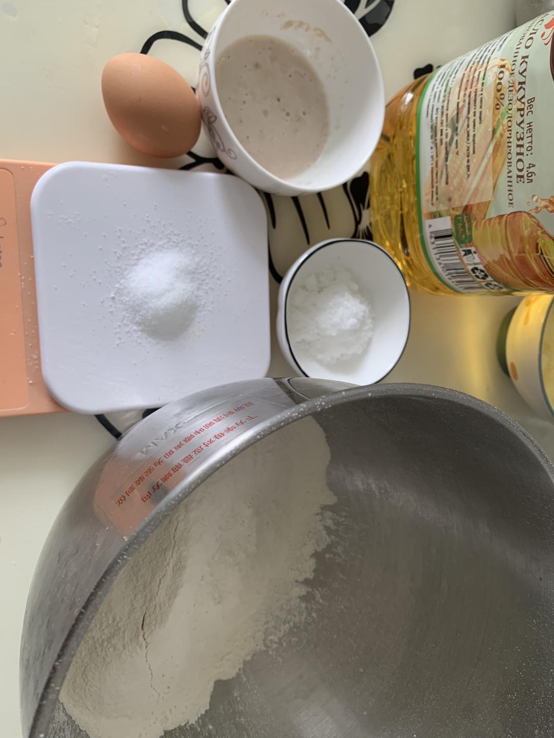 纯奶手撕吐司的做法 步骤1