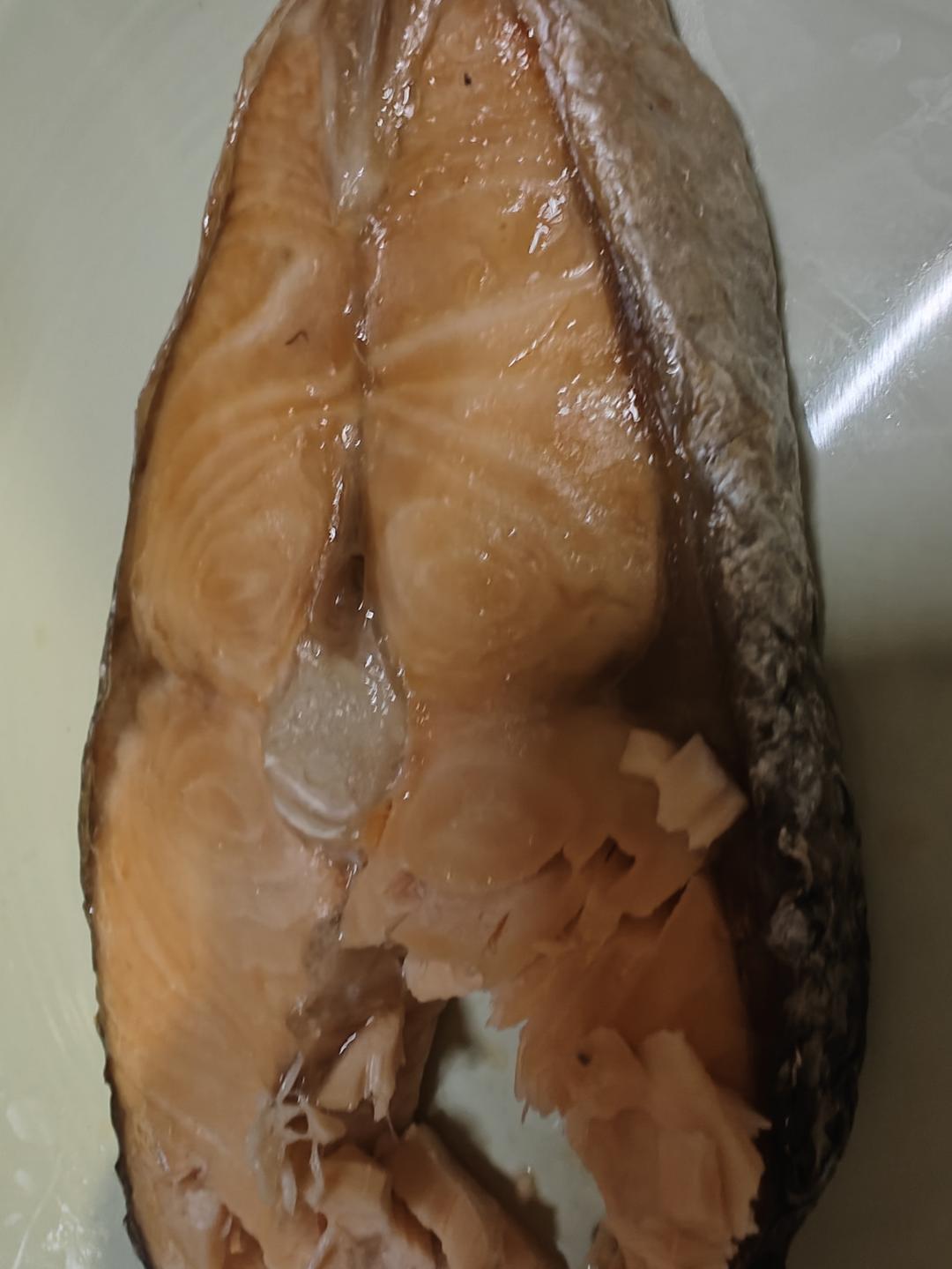 空气炸锅无油煎三文鱼(减脂 懒人必备)