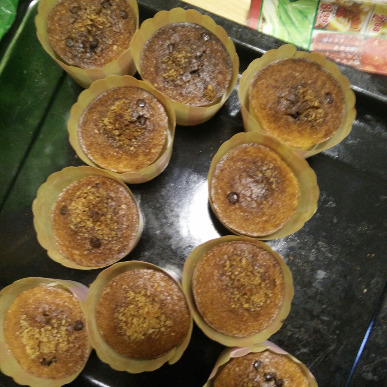 香喷喷的马芬蛋糕