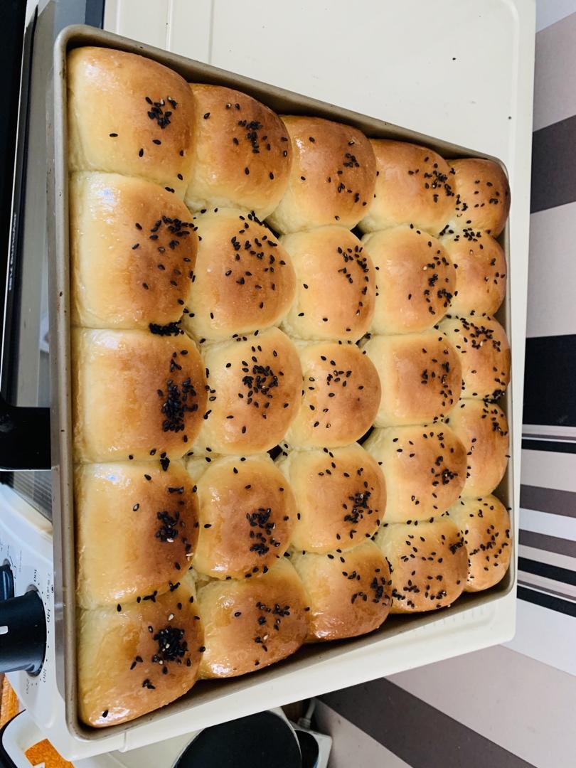 新手一发：奶香小面包