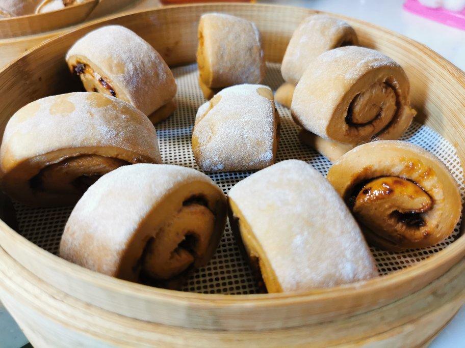 奶香红糖馒头