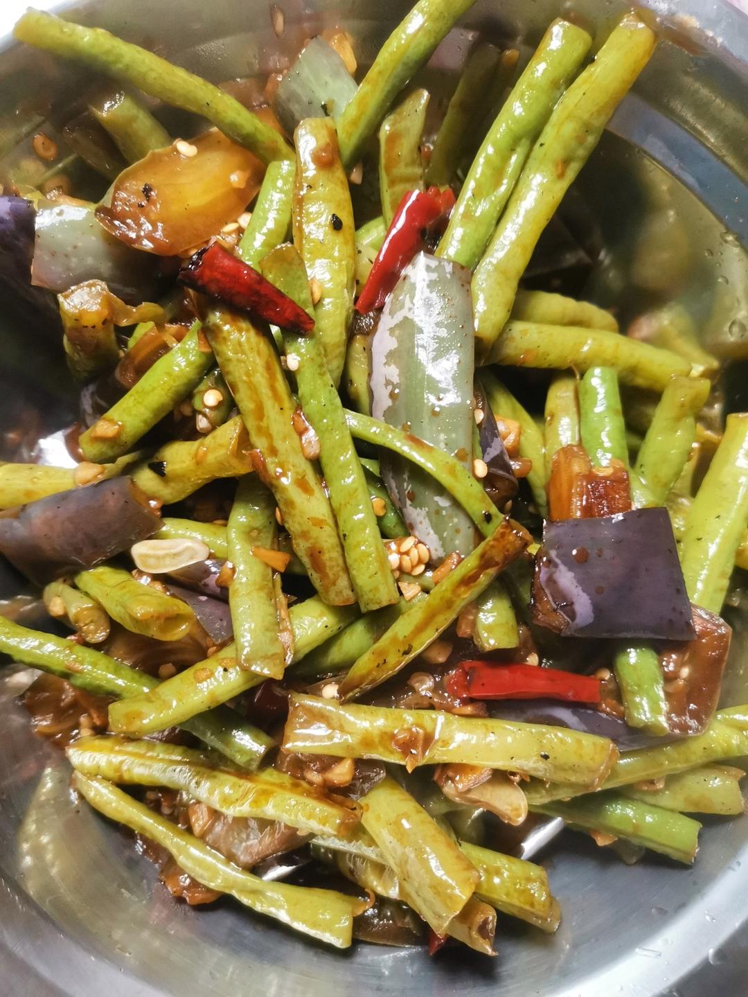 省油的茄子豆角做法