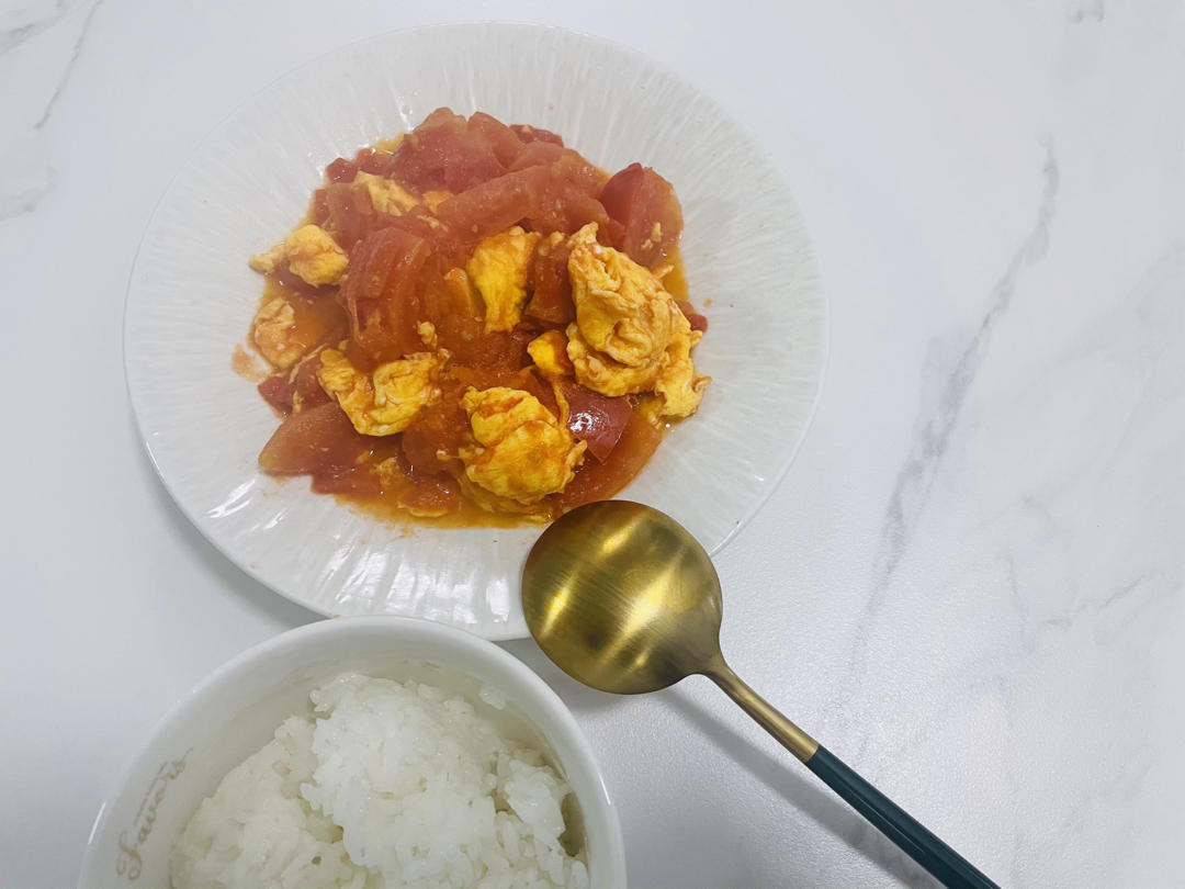 超嫩滑的番茄炒蛋