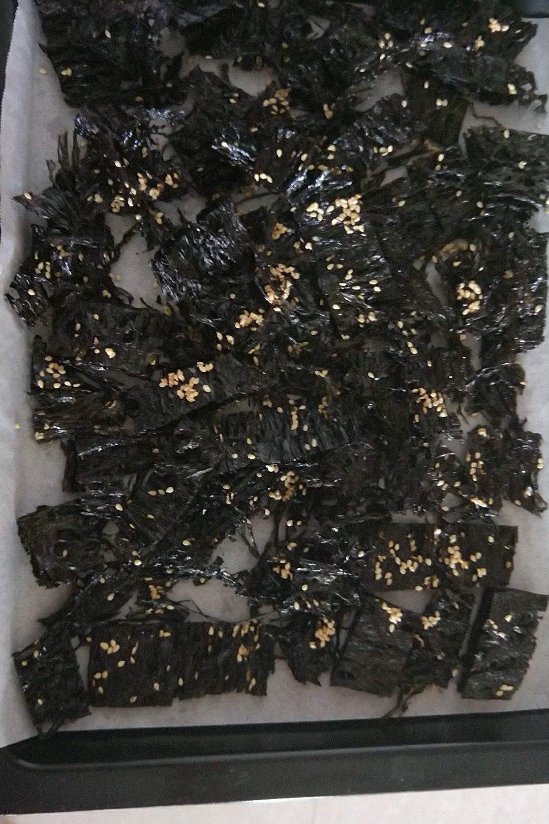 韩式小菜拌紫菜