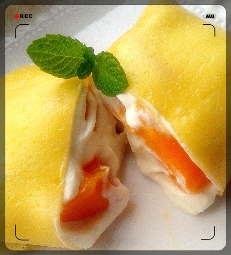 芒果班戟 mango pancake