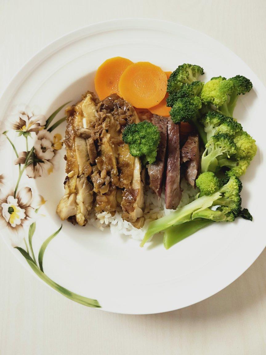 日式照烧鸡排饭