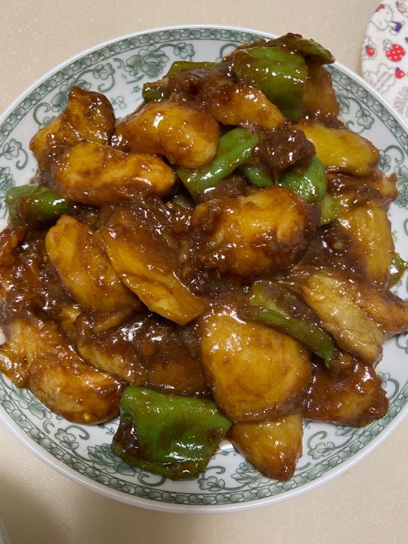 最好吃的地三鲜做法～米饭至少多吃一碗