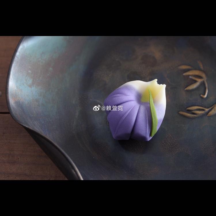 练切菓子｜紫娇花详细做法